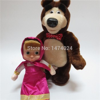 New Arrival Russian Educational Toys Music talk Bear Dolls Russian Language Cartoon Action Figure Kids Birthday Christmas Gifts