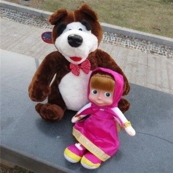 New Arrival Russian Educational Toys Music talk Bear Dolls Russian Language Cartoon Action Figure Kids Birthday Christmas Gifts