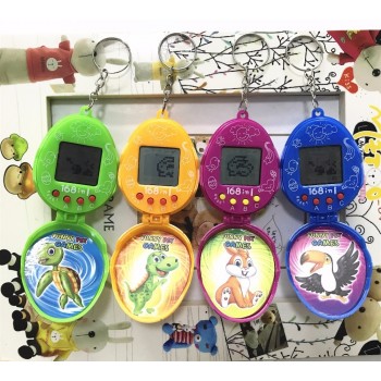 Dinosaur egg Electronic Pets Toys 90S Nostalgic 168 Pets in One Virtual Cyber Pet Toy Tamagochi pet Toy Handheld Game