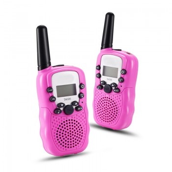 1PairX Child Kids Walkie Talkie Parenting Game Mobile Phone Telephone Talking Toy 3-5KM Range for kids