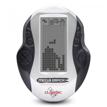 Retro Classical Tetris Handheld Game Players Childhood Electronic Games Toys LED Game Console With Big Screen