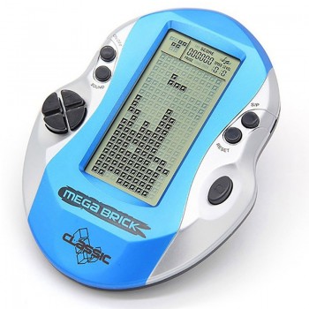 Retro Classical Tetris Handheld Game Players Childhood Electronic Games Toys LED Game Console With Big Screen