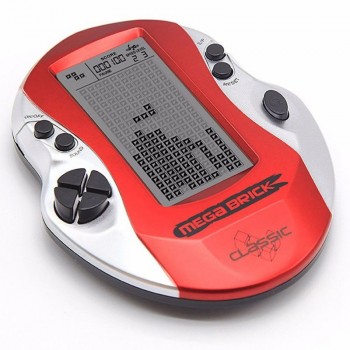 Retro Classical Tetris Handheld Game Players Childhood Electronic Games Toys LED Game Console With Big Screen