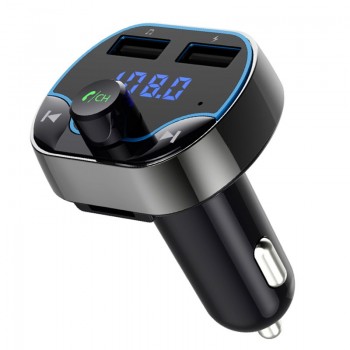 CDEN FM transmitter car MP3 player dual USB charger U disk lossless music playback Bluetooth receiver hands-free calling