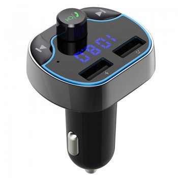 CDEN FM transmitter car MP3 player dual USB charger U disk lossless music playback Bluetooth receiver hands-free calling