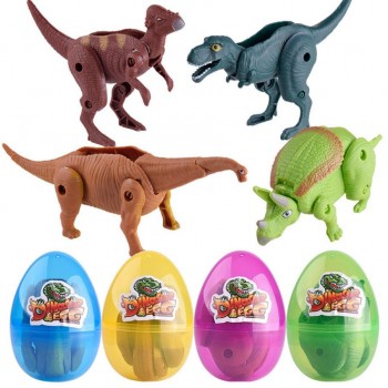 Simulation Deformation Dinosaur Egg Toy Model Deformed Dinosaur Egg Collection Easter Surprise For Kids Children A1