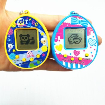 Tamagotchi Unisex 5V Electronic Machine 3 Toy Multicolor 2 1 Years Virtual Pet Button Kids Included Game Batteries Funny