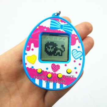 Tamagotchi Unisex 5V Electronic Machine 3 Toy Multicolor 2 1 Years Virtual Pet Button Kids Included Game Batteries Funny