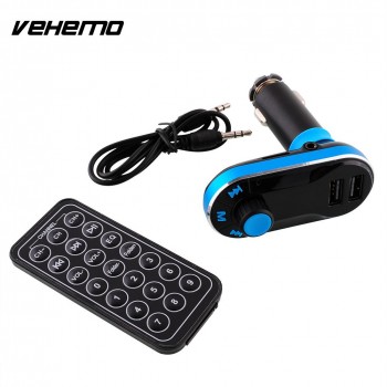3-in-1 Wireless Reader Transmitter MP3 Player SD Car Kit Charger for iPhone