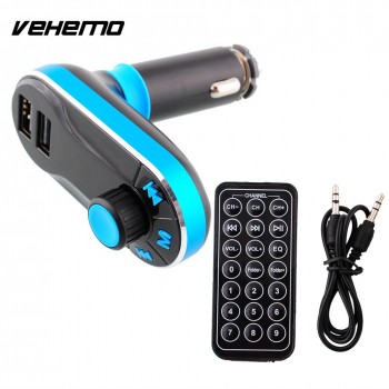 3-in-1 Wireless Reader Transmitter MP3 Player SD Car Kit Charger for iPhone