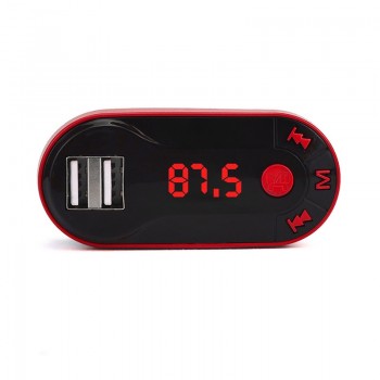 2018 Auto Wireless FM Transmitter Car Kit MP3 Music Player Bluetooth Car Kit MP3 Player Handsfree Car Kit USB TF SD Remote