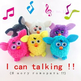 Electronic Pets Interactive Toys Smart Talking Recording Phoebe Boom Plush Owl Elf Electric Toys Birthday Gifts Doll