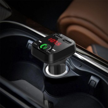 Wireless Bluetooth USB Charger Car MP3 Player 1PC Car Handsfree Wireless Bluetooth FM Transmitter LCD MP3 Player USB Charger 25