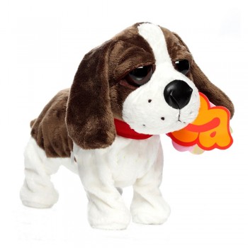 Speak Sound Voice Control Electronic Dogs Interactive Electronic Pets Cute Plush Robot Bark Stand Walk Toys Dog For Children