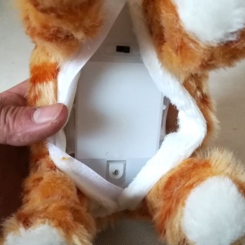 1Pcs Robot Cat Electronic Cat Toy Electronic Plush Pet Toy Singing Songs Walk Mew Leash Kitten Toys For Children Birthday Gifts