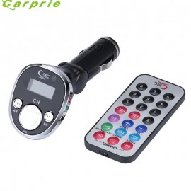 2017 FM Transmitter Wireless Radio Car Kit MP3 Player Adapter USB Charger  carro mp3 fashion quality           OCT24