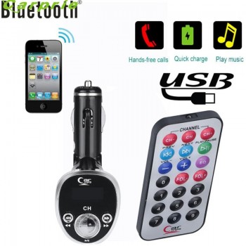 2017 FM Transmitter Wireless Radio Car Kit MP3 Player Adapter USB Charger  carro mp3 fashion quality           OCT24