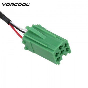 VORCOOL Connector to 3.5mm Jack Car AUX Input Adapter Audio Cable For Renault Clio Megane Laguna Scenic For Phone MP3 Radio