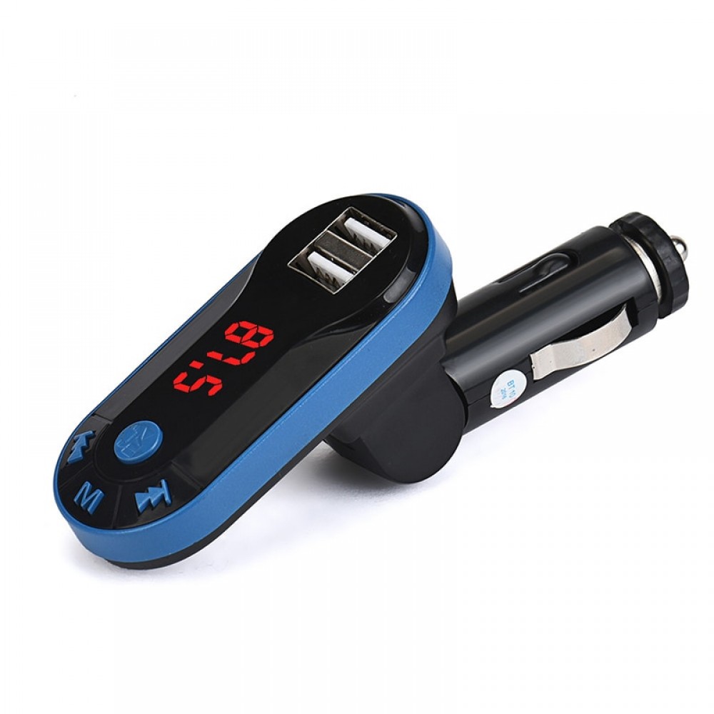 2018 Auto MP3 Player Bluetooth Car Kit Wireless FM Transmitter MP3 Player Handsfree Car Kit USB TF SD Player Remote Display