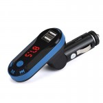 2018 Auto MP3 Player Bluetooth Car Kit Wireless FM Transmitter MP3 Player Handsfree Car Kit USB TF SD Player Remote Display