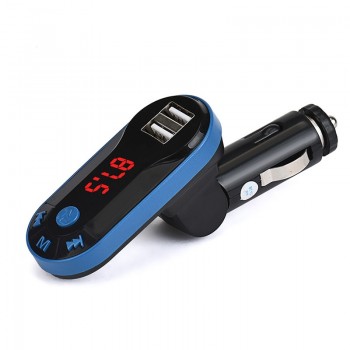 2018 Auto MP3 Player Bluetooth Car Kit Wireless FM Transmitter MP3 Player Handsfree Car Kit USB TF SD Player Remote Display