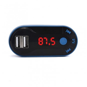 2018 Auto MP3 Player Bluetooth Car Kit Wireless FM Transmitter MP3 Player Handsfree Car Kit USB TF SD Player Remote Display