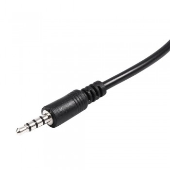 3.5mm Male to USB female Cable AUX Audio Plug JacK USB 2.0 Female Converter Cable Adapte