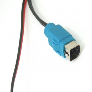 Bluetooth Aux Adapter Cable For Alpine/KCE-237B/CDE-101/CDE-102/CDA-105/IDA-X311 Speaker Line