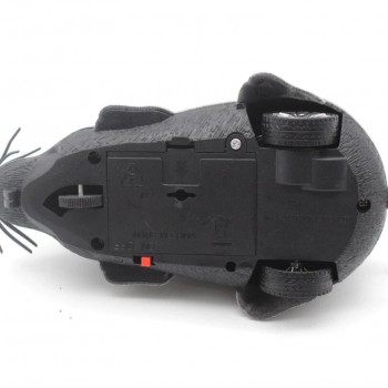 Hot Selling New Black White Funny Pet Cat Mice Toy Wireless RC Gray Rat Mice Toy Electronic Pets For Christmas Kids Toys