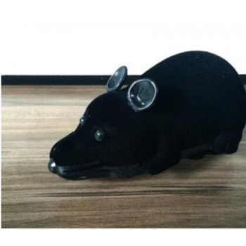 Hot Selling New Black White Funny Pet Cat Mice Toy Wireless RC Gray Rat Mice Toy Electronic Pets For Christmas Kids Toys