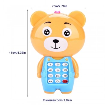 Baby Toys Electronic Toy Phone Children Animals Sounding Vocal Musical Mobile Phone Educational Learning Toys For Baby Kids