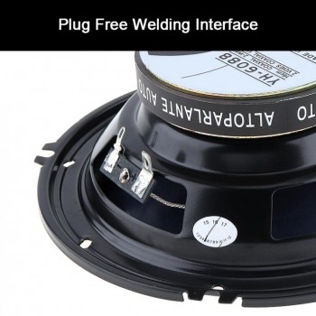 2pcs 6.5 Inch 16cm 600W 2 Way Car Coaxial Loud Speaker Auto Audio Music Stereo Full Range Frequency Hifi Loudspeakers