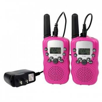 2 pcs=1 pair  RT-388 Walkie Talkie Toys For Children 0.5W 22CH Two Way Kids Radio Boys and Girls Brithday Xmas Gift GYH