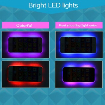 LeadingStar Multi-Functional Toy-phone Learning Toy Black Recharable With Dazzle Colored Light Childrens Toys