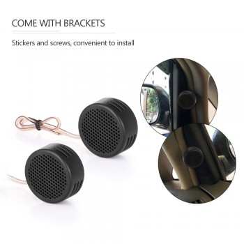 Vingtank 2pcs Universal High Frequency Car Mini Dome Tweeter Loud Speaker Super Power Audio Auto Sound Loudspeaker