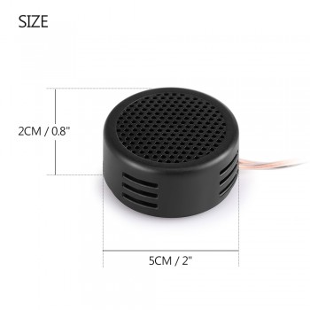 Vingtank 2pcs Universal High Frequency Car Mini Dome Tweeter Loud Speaker Super Power Audio Auto Sound Loudspeaker