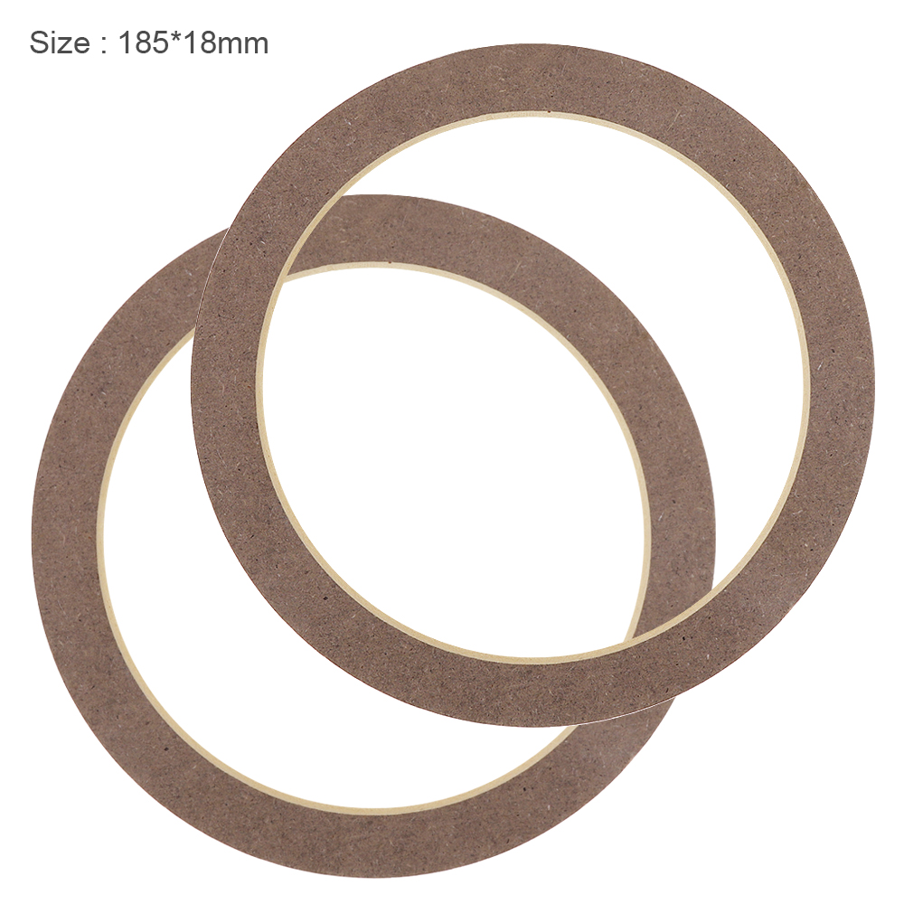 6.5 Inch Car Speaker Pad Horn Pad Waterproof Quakeproof Plastic Rubber Gasket for Cars