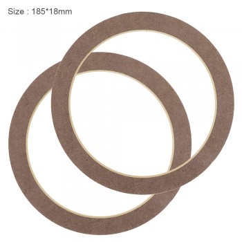 6.5 Inch Car Speaker Pad Horn Pad Waterproof Quakeproof Plastic Rubber Gasket for Cars