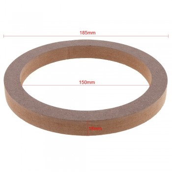 6.5 Inch Car Speaker Pad Horn Pad Waterproof Quakeproof Plastic Rubber Gasket for Cars