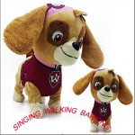 New Doll  Walking Barking Musical Robot Dog Electronic pet Toys Interactive Electric Pets Plush Toy Dog Christmas Gift For Kids