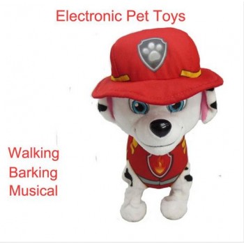 New Doll  Walking Barking Musical Robot Dog Electronic pet Toys Interactive Electric Pets Plush Toy Dog Christmas Gift For Kids