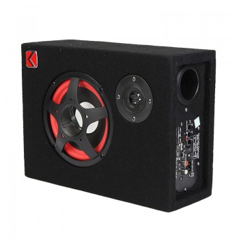 350W Under Seat Active Car Subwoofer Speaker Audio Stereo Bass Powerful 4oHm 6inch Card Car Seat Power Car 12V 24V 220V