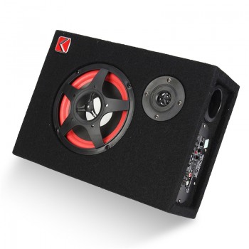 350W Under Seat Active Car Subwoofer Speaker Audio Stereo Bass Powerful 4oHm 6inch Card Car Seat Power Car 12V 24V 220V