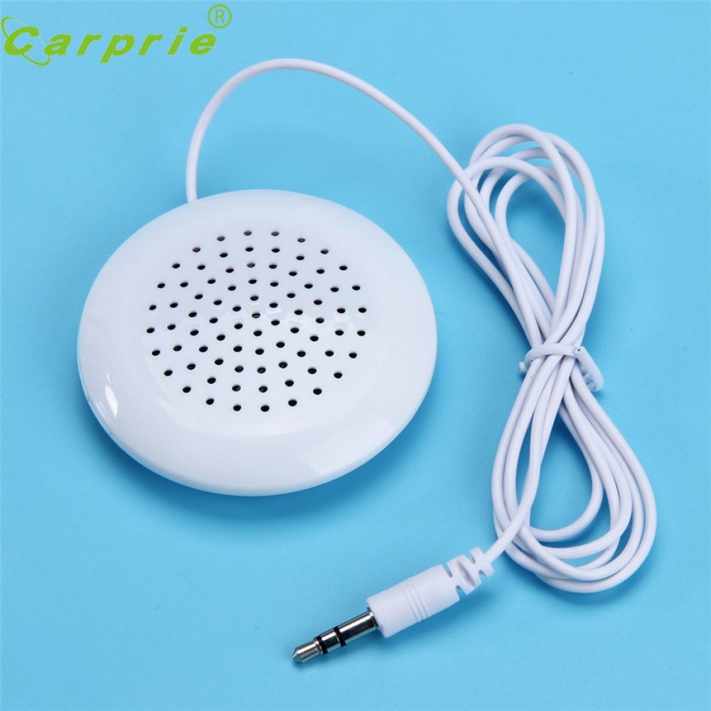 3.5mm Pillow Speaker CARPRIE Super drop ship New Car Portable for MP3 MP4 CD iPod Phone White Mar712A