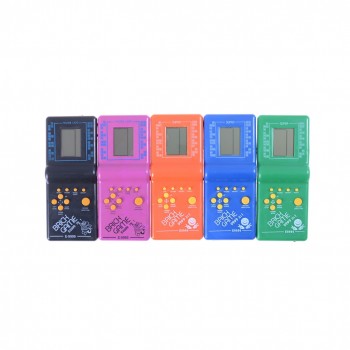 1PC  Interesting Game Music Playback Classic Handheld Game Machine Tetris Brick Game Kids Game Machine without Battery