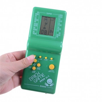 1PC  Interesting Game Music Playback Classic Handheld Game Machine Tetris Brick Game Kids Game Machine without Battery