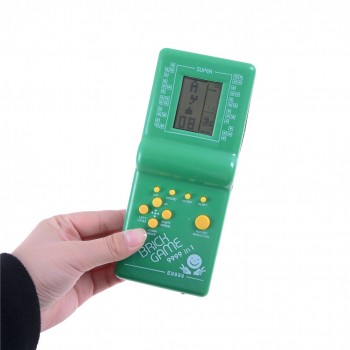1PC  Interesting Game Music Playback Classic Handheld Game Machine Tetris Brick Game Kids Game Machine without Battery