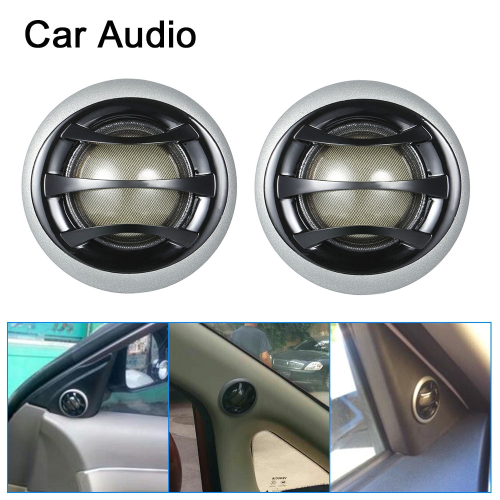2150W Micro Dome Car Audio Tweeters Speakers with Built-in crossover  a pair