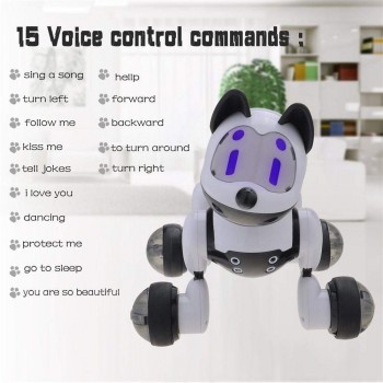 Youdi Voice Control Dog and Cat Smart Robot Electronic Pet Interactive Program Dancing Walk Robotic Animal Toy Gesture Following