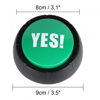 2pcs/set YES and NO Sound Button Toys Green Red Event amp; Party Tools Supplies Sounding Toys  Holiday Decorations